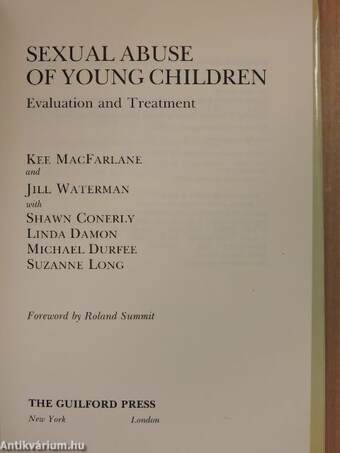 Sexual Abuse of Young Children