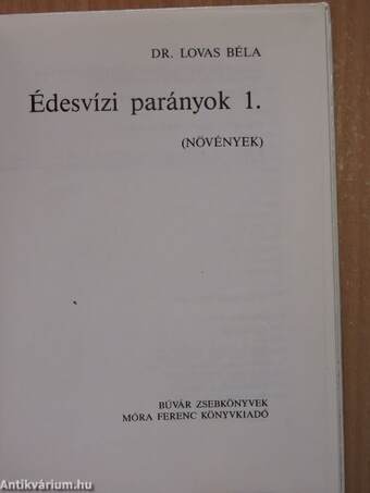 Édesvízi parányok 1.