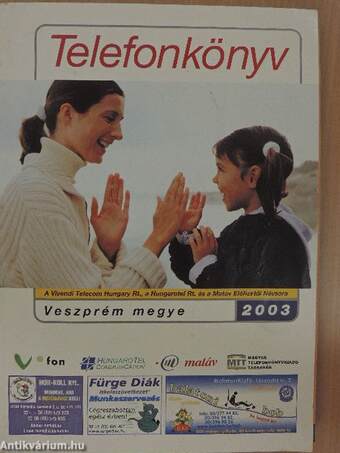 Telefonkönyv - Veszprém megye 2003