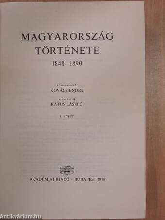 Magyarország története 6/1-2.