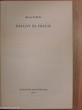 Pavlov és Freud