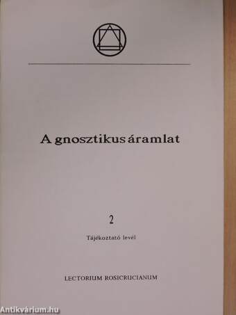 A gnosztikus áramlat