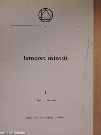 Ismeret, mint út