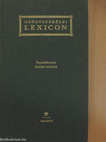 Gyógyszerészi lexicon I-IV.