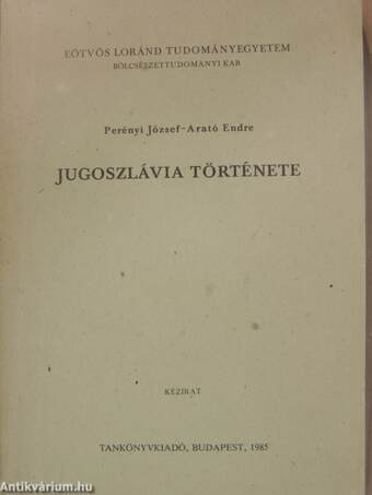 Jugoszlávia története