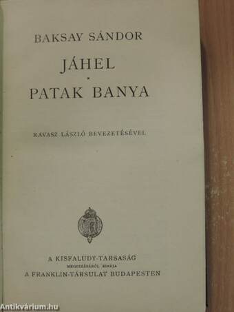 Jáhel/Patak banya