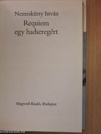 Requiem egy hadseregért