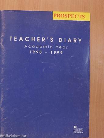 Prospects - Teacher's Diary