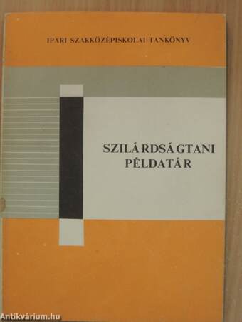 Szilárdságtani példatár