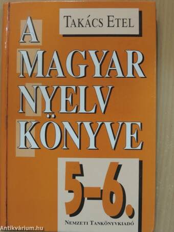 A magyar nyelv könyve 5-6.