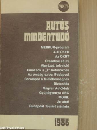 Autós mindentudó 1986