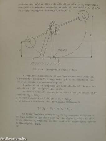 Technológiai vizsgálatok és mérések