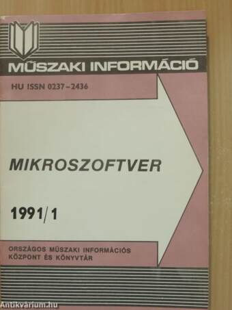 Mikroszoftver 1991/1-6.