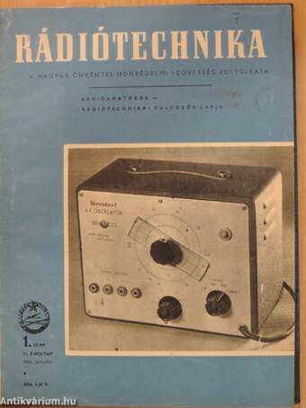 Rádiótechnika 1956. január-október