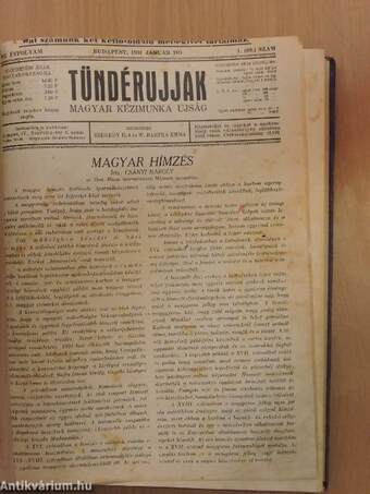 Tündérujjak 1931. január-december