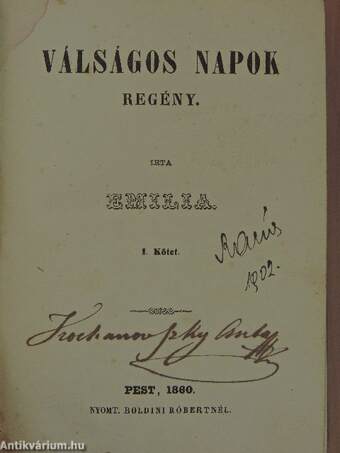 Válságos napok I-II.