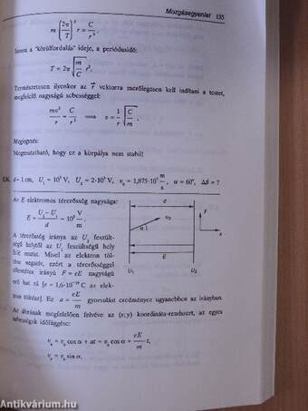 Gimnáziumi összefoglaló feladatgyűjtemény - Fizika - Megoldások