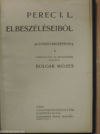 Perec I. L. elbeszéléseiből