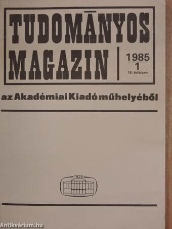 Tudományos Magazin 1985/1.