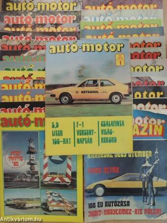 Autó-Motor 1980. (nem teljes évfolyam)/Autó-Motor Magazin 1980. nyár, ősz