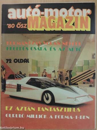 Autó-Motor 1980. (nem teljes évfolyam)/Autó-Motor Magazin 1980. nyár, ősz