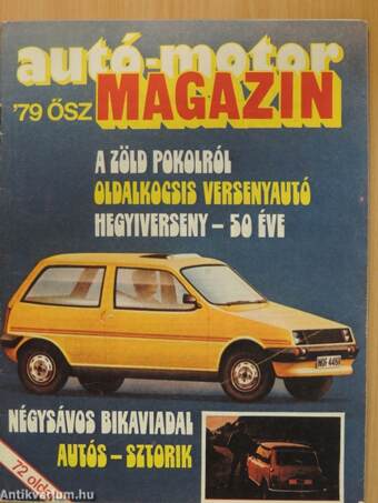 Autó-Motor 1979. január-december/Autó-Motor Magazin 1979. nyár, ősz