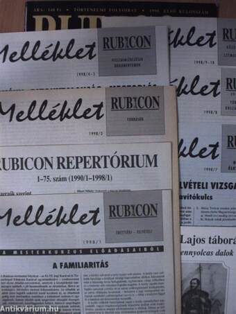 Rubicon 1998/1-10./1-2. különszám