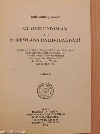 Glaube und Islam