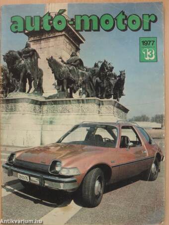 Autó-Motor 1977., 1984., 1986-1988. (vegyes számok) (21 db)/Autó-Motor Magazin 1987. nyár