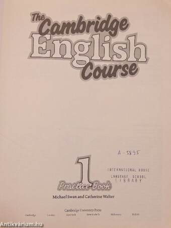 The Cambridge English Course 1. - Practice Book