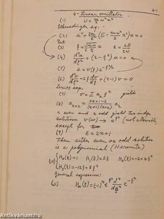 Notes on Quantum Mechanics