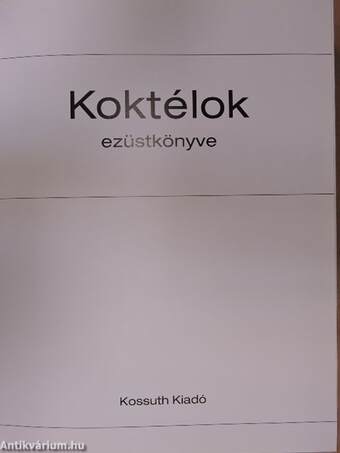 Koktélok ezüstkönyve