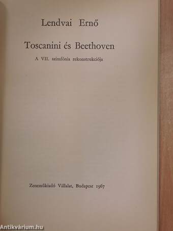 Toscanini és Beethoven