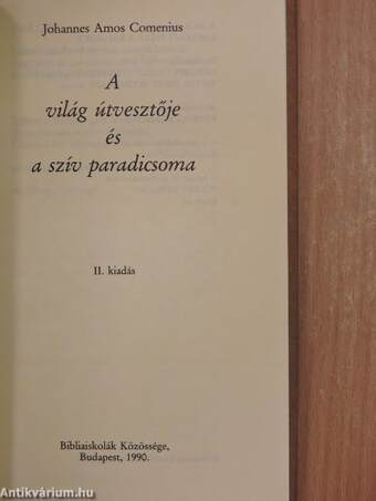 A világ útvesztője és a szív paradicsoma