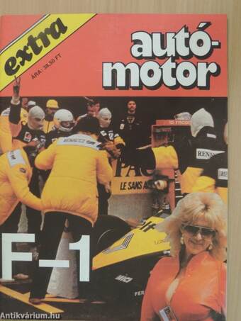 Autó-Motor 1986. (nem teljes évfolyam)/Autó-Motor magazin 1986. nyár-ősz/Autó-Motor Magazin Extra