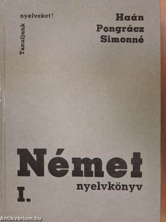 Német nyelvkönyv I.