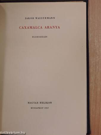 Caxamalca aranya