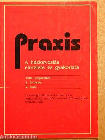 Praxis 1992. szeptember