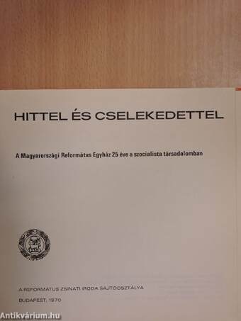 Hittel és cselekedettel