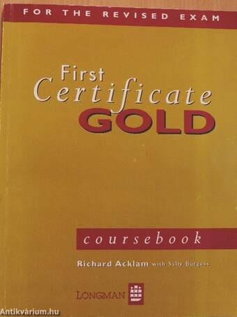 First Certificate Gold - Coursebook