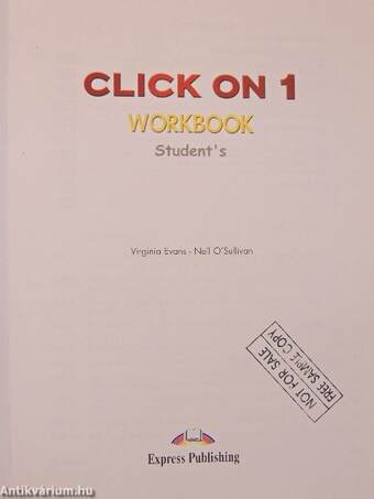 Click On 1 - Workbook - Student's