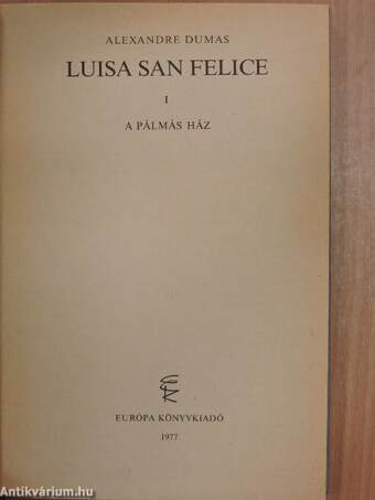 Luisa San Felice I-II.