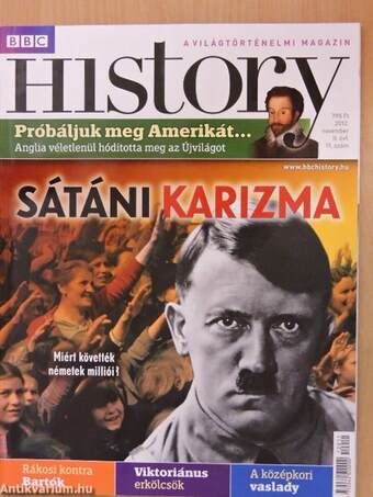 BBC History 2012. november