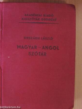 Magyar-angol szótár