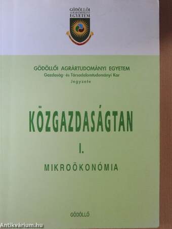 Közgazdaságtan I.