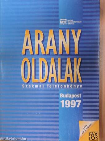Arany Oldalak - Budapest 1997