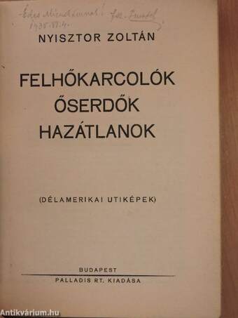 Felhőkarcolók, őserdők, hazátlanok