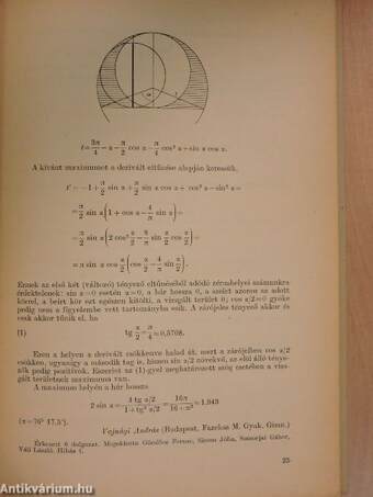 Középiskolai matematikai lapok 1970/1.