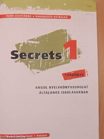 Secrets 1. - Tankönyv/Munkafüzet