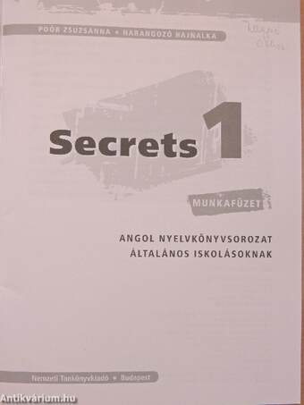 Secrets 1. - Tankönyv/Munkafüzet